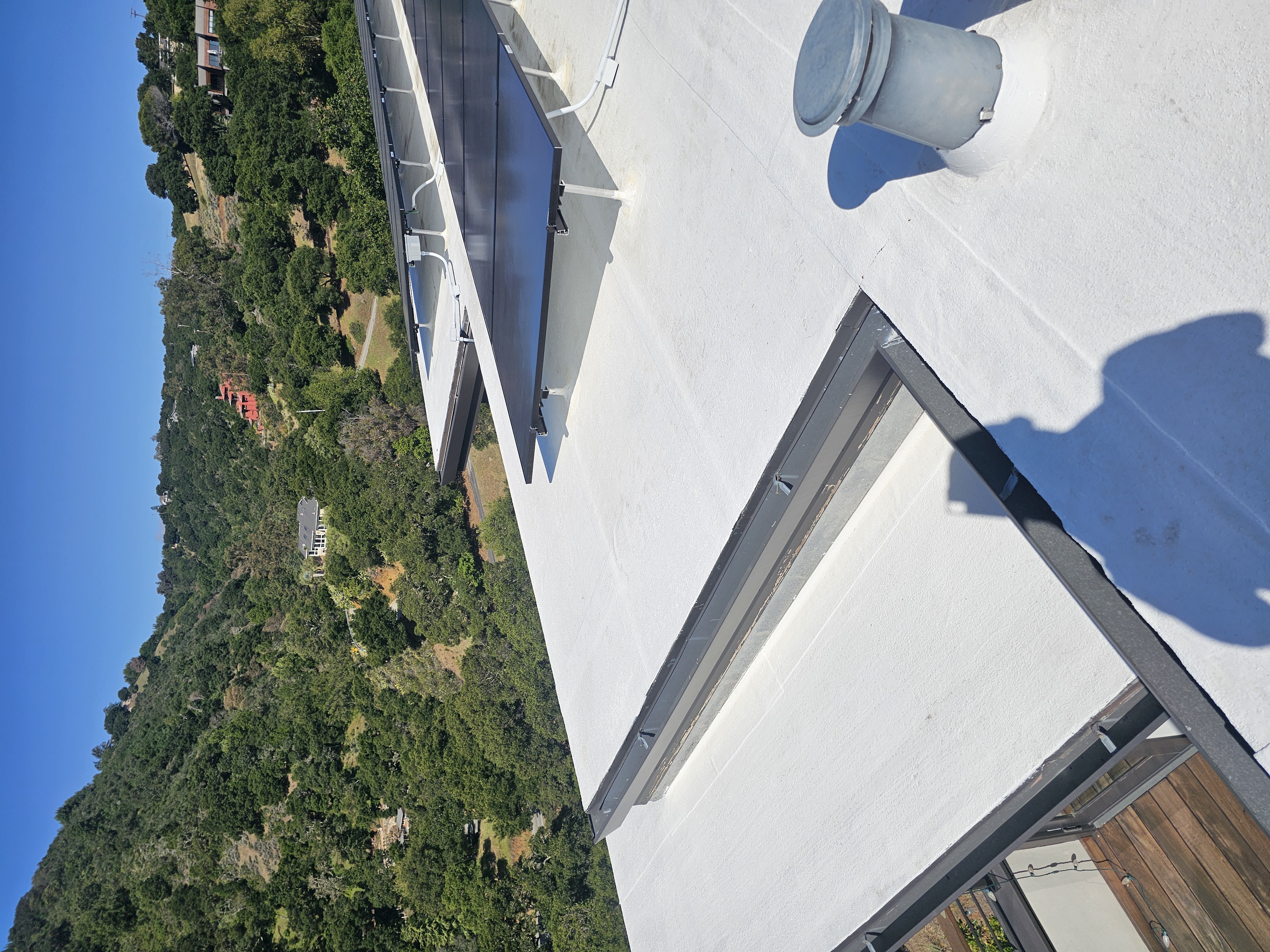 liquid coating roof installation